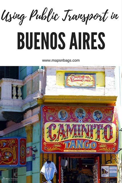 How to get around Buenos Aires using public transport. Read more to check public transport tips for your travel to the Argentinean capital. Also, we included some extra's, such as taxi and free bike, to give you a little help (and save money)! Check it out! #argentina #buenosaires #travel #publictransport