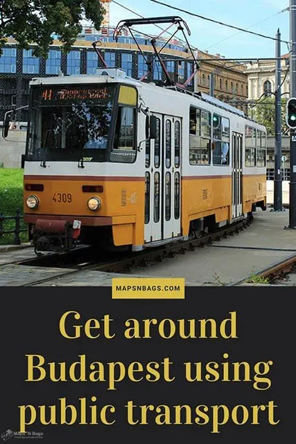 How to get around Budapest using public transport. Read more to check public transport tips for your travel to the Hungarian capital. Also, we included some extra's, such as taxi and bike, to give you a little help (and save money)! Check it out! #Budapest #publictransport #Hungary #travel