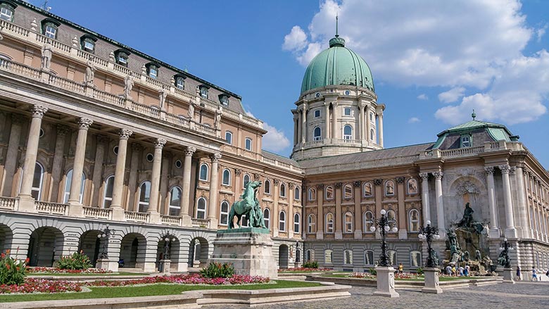 Buda Castle in Budapest