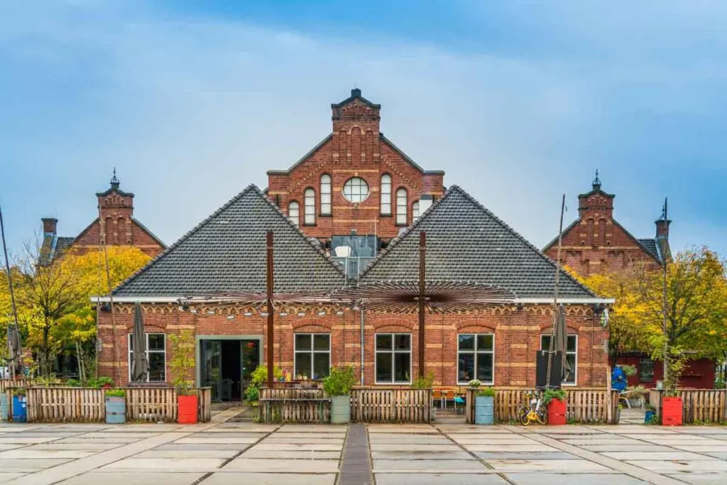 Restaurant in Westergas Factory building