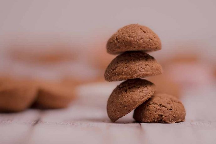 Typical Dutch food, kruidnoten for Sinterklaas