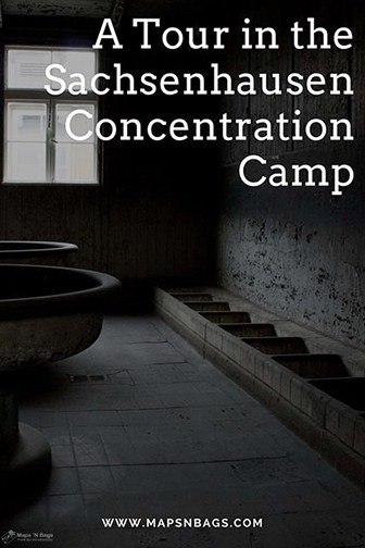 Sachsenhausen Concentration Camp tour Pinterest graphic