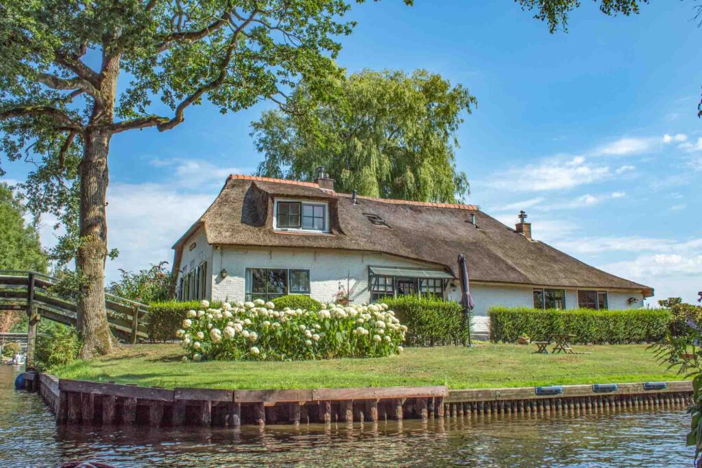 Farmhouse in Giethoorn Village, the Netherlands