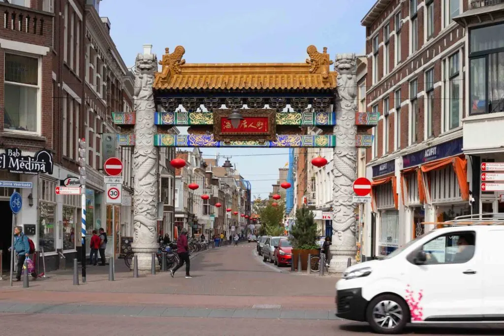 Grabbing Something to eat at the Chinatown is one of the fun things to do in the Hague