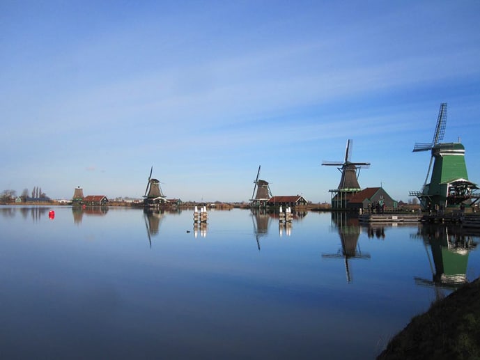 Windmills in Zaanse Schans