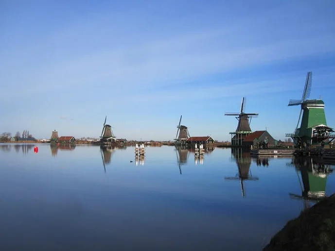 Windmills in Zaanse Schans