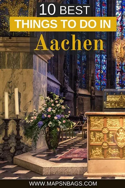 Aachen is among the most innovative metropolis in Germany, but it also has plenty of historic constructions from medieval times throughout the city just waiting to be visited. The city center is compact, so most of the things to do in Aachen are close to each other and I’ve listed them in this post. #Aachen #Germany #Daytrip #Europe #AachenCathedral #travel #thingstodo