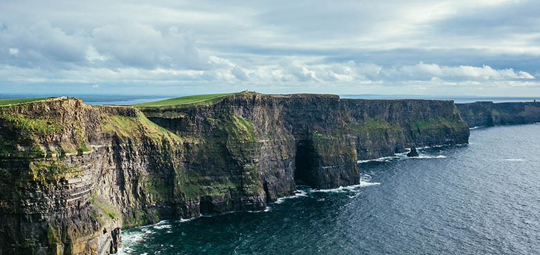 Harry Potter's cave at the Cliffs of Moher, Ireland #Ireland #CliffsofMoher #Europe #Travel