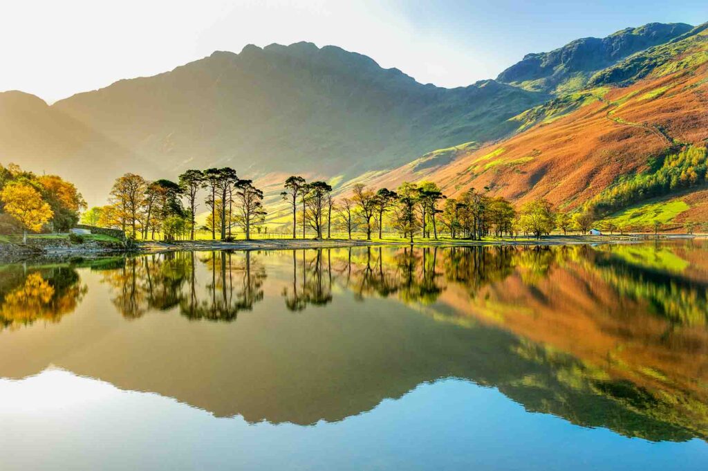 Buttermere in Lake District, England