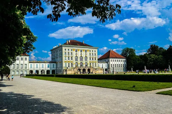 Square in Bavaria, Germany.