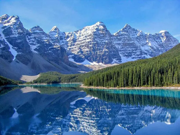 Lake Louise trail is one of the best hikes in Banff