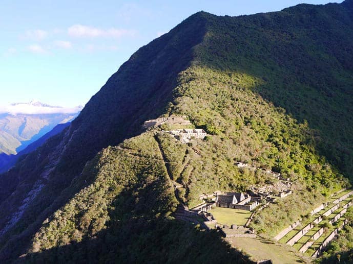 Choquequirao ruins in Peru