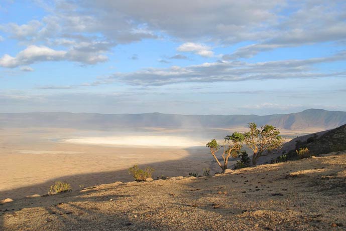 Crater Ngorongoro in Kenya