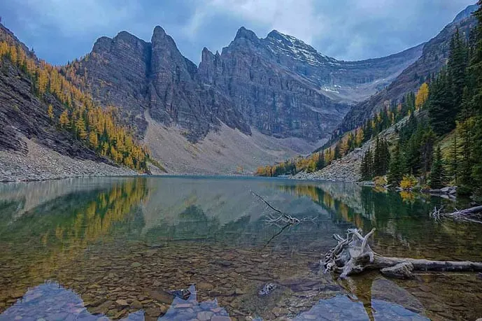 Lake Agnes trail is one of the best hikes in Banff