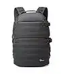 Black camera backpack from Lowepro