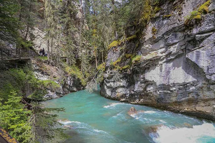 River canyon trail is one of the best hikes in Banff