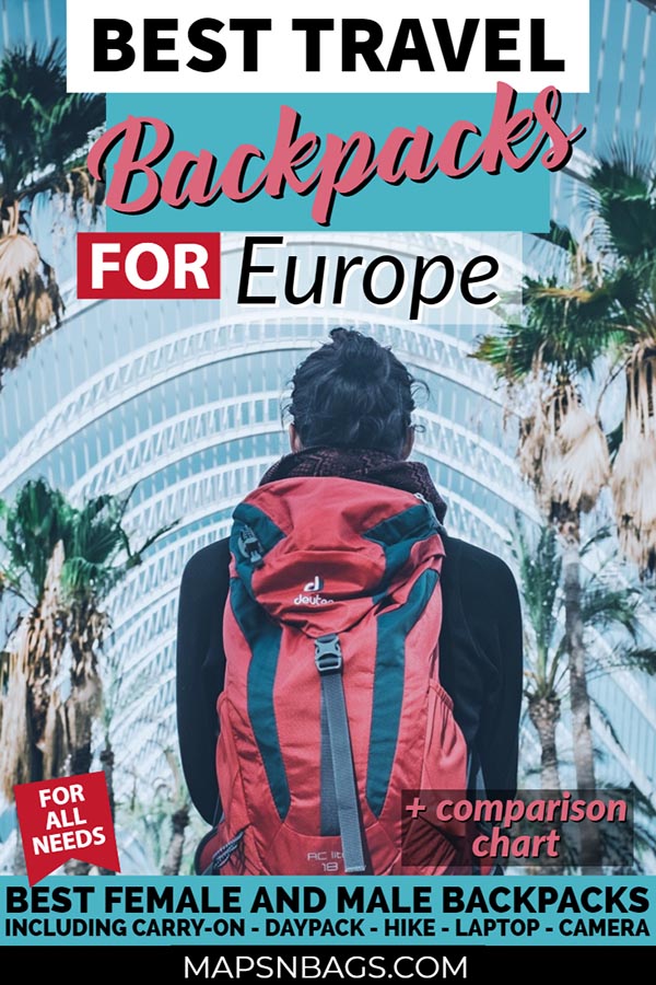 How to Choose the Best Travel Backpack for Europe 2021 » Maps 'N Bags
