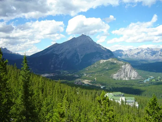 Tunnel Mountain trail is one of the best hikes in Banff