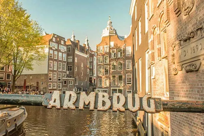 The Red Light District is one of the most Instagram worthy places in Amsterdam
