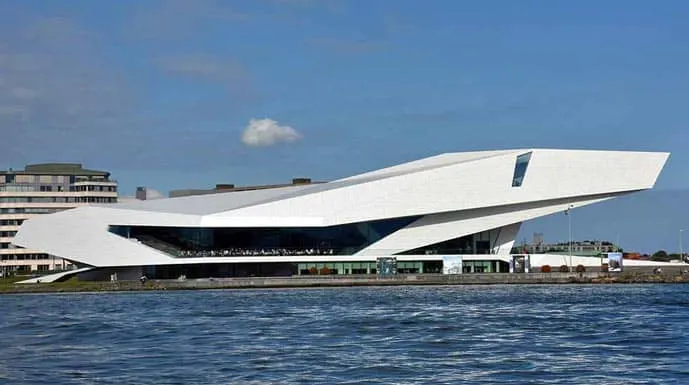 The Eye Film Museum is one of the best photo spots in Amsterdam