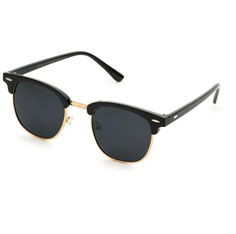 Black sunglasses for women to wear in Europe.