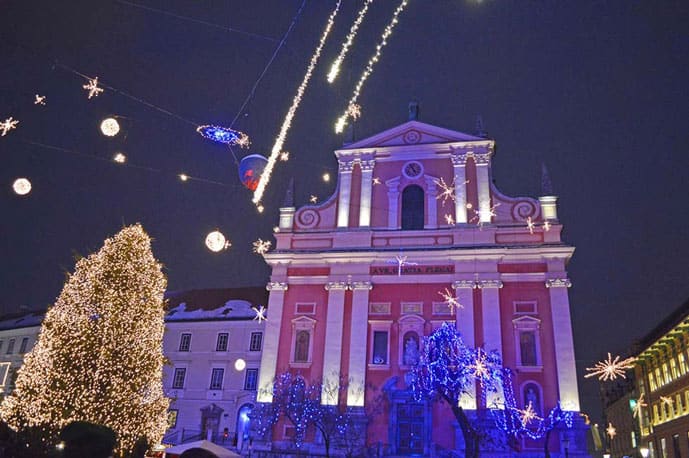 Winter in Ljubljana