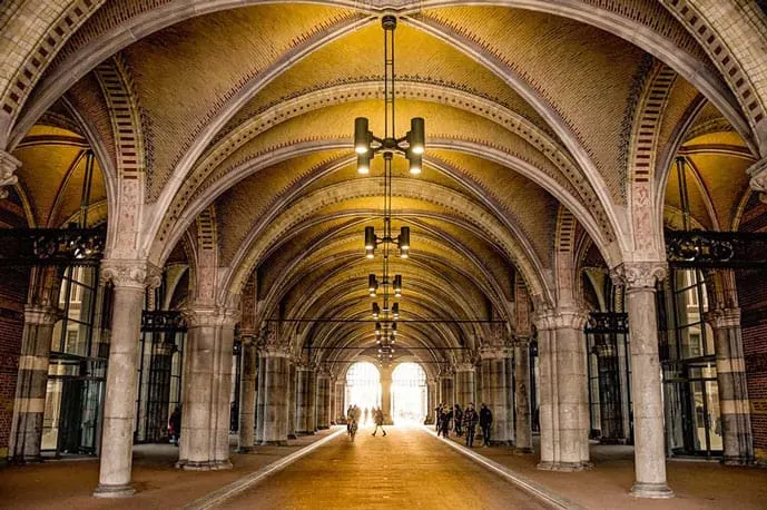 The Rijksmuseum is an Instagrammable spot in Amsterdam