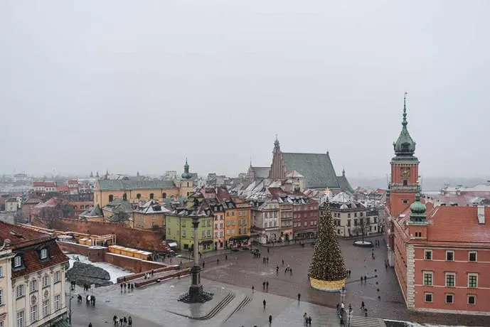 Winter in Warsaw