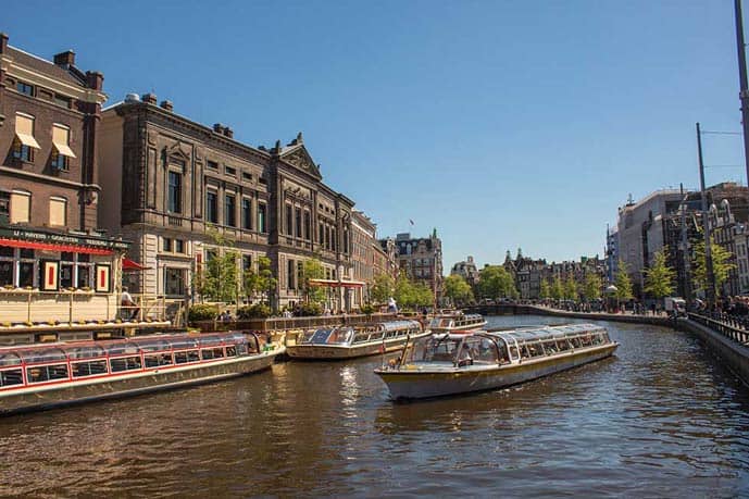A Boat tour is a must to see the best of Amsterdam in 3 days