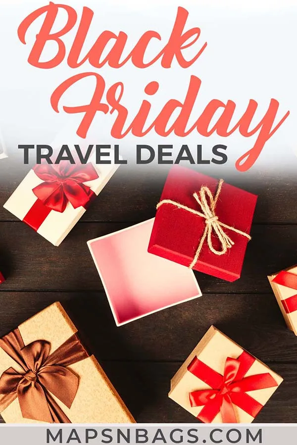 Best Black Friday travel deals to plan your next vacation! Check out these amazing deals. Including many promo codes for clothing brands. #BlackFriday #CyberMonday #TravelDeals #Deals