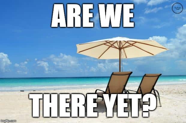 beach vacation meme