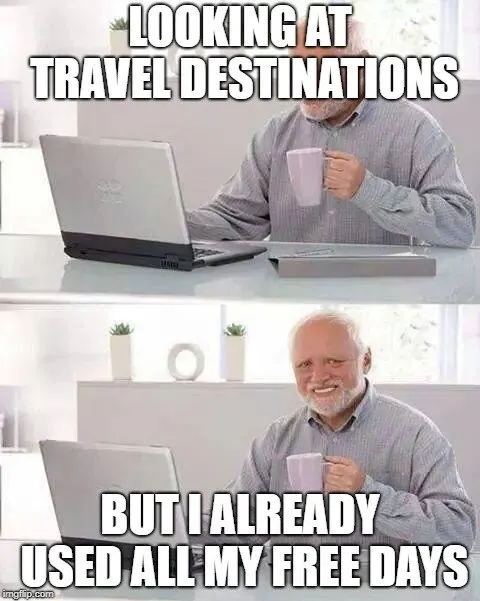 going on vacation memes