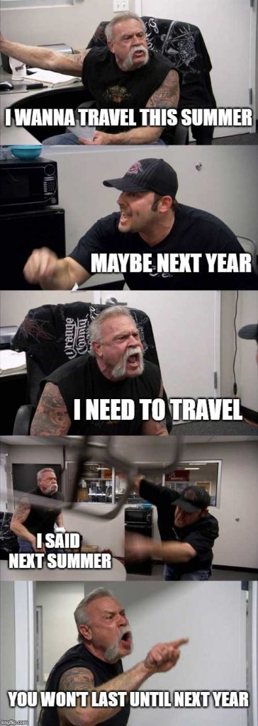 Funny travel memes