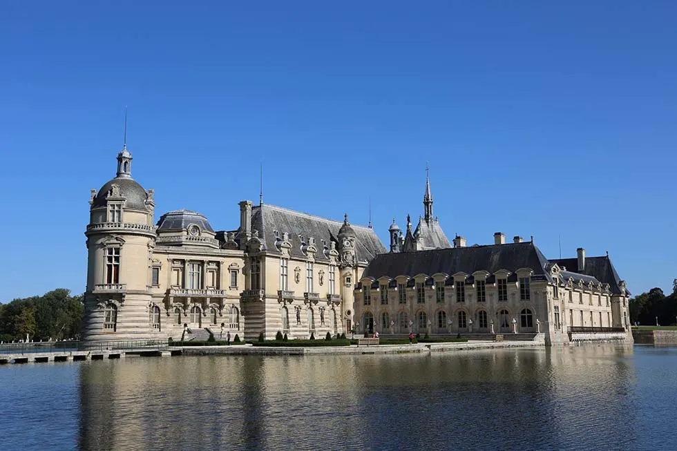 The splendid Château de Chantilly is one of magical castles in France