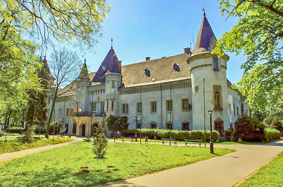 Karolyi Castle in Carei, Romania