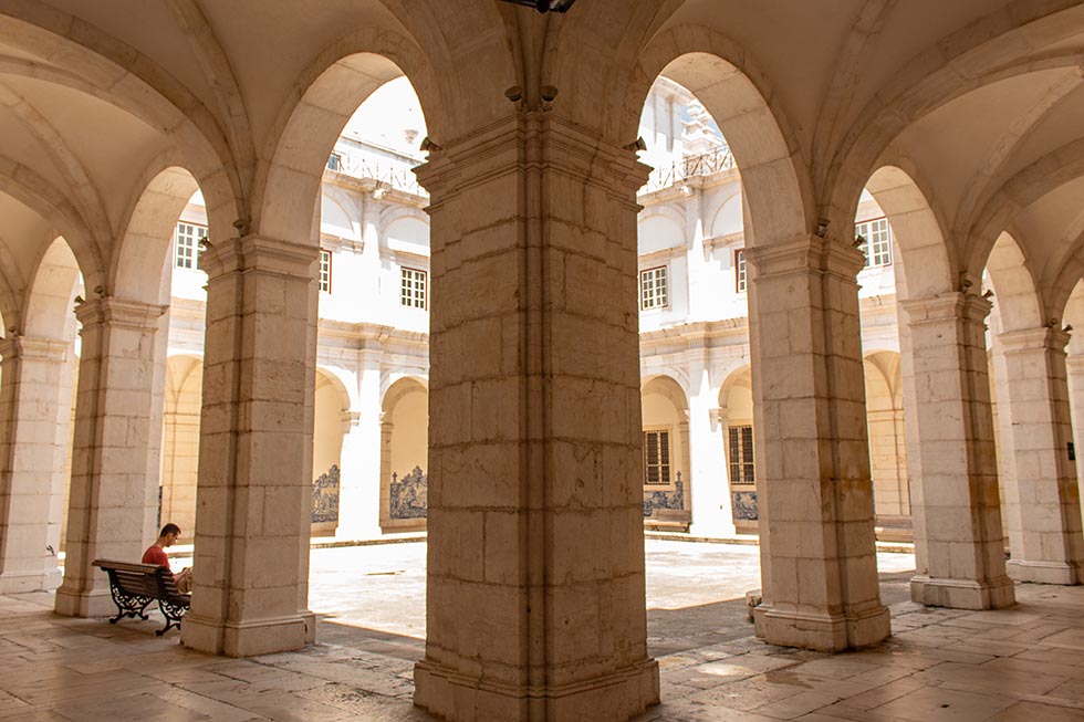 Monastery Sao Vicente de Fora in Lisbon #Portugal #travel #Europe