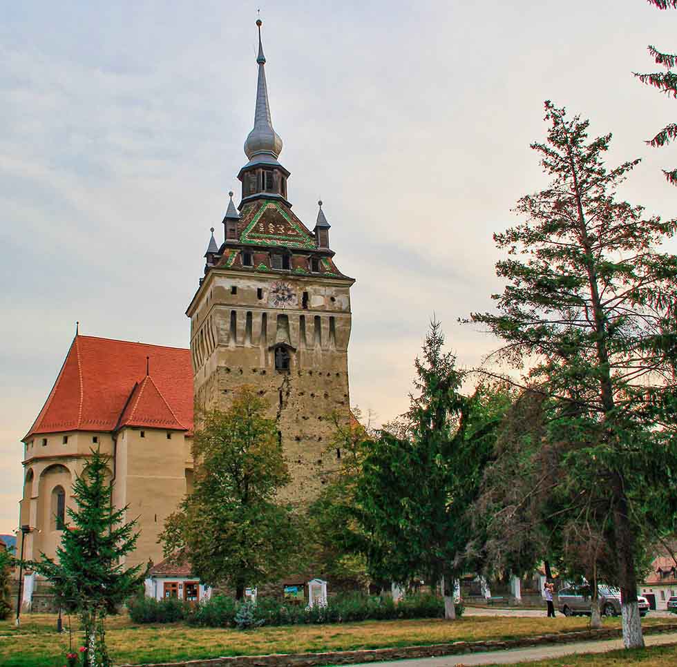 Saschiz Fortified Church in Romania