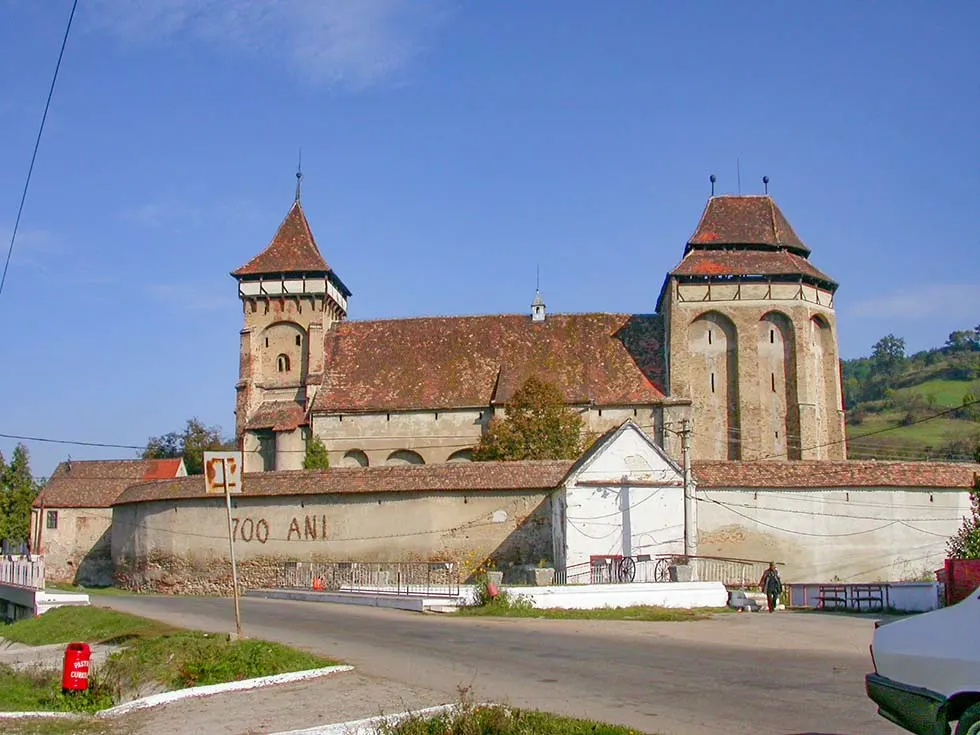 Valea Villor Fortified Church in Romania
