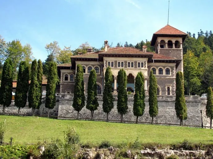 Cantacuzino Castle in Romania