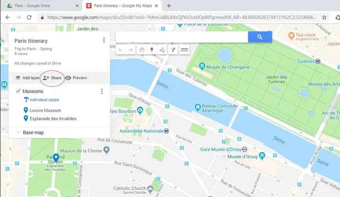 Google Maps driving directions