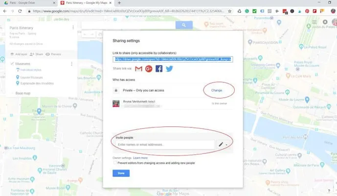 Google Maps driving directions