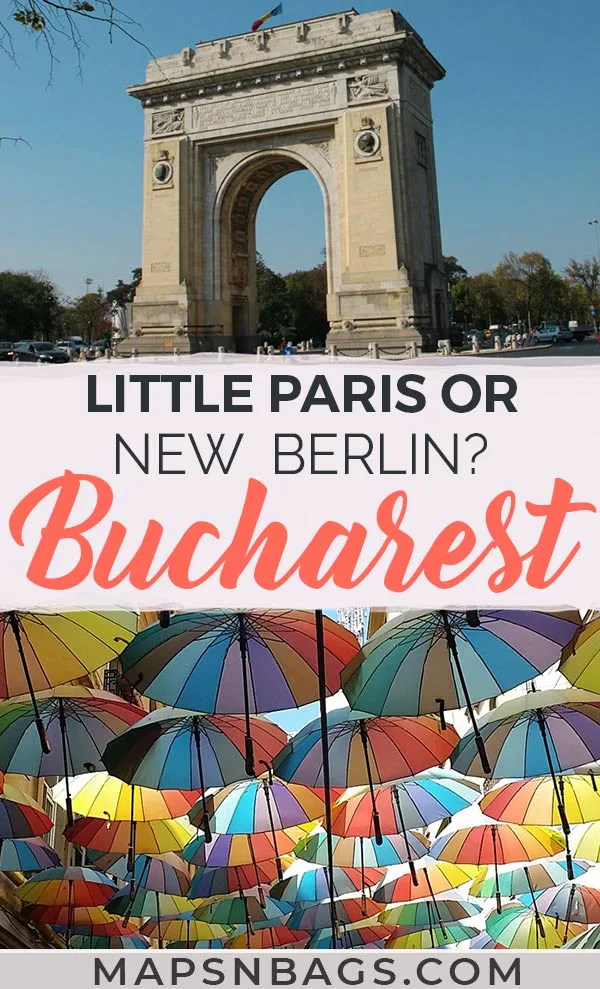 Bucharest is known as little Paris because of its art nouveau buildings, but could it be the new Berlin because of its emerging street art? Click and discover! #Bucharest #LittleParis #NewBerlin #Romania #Europe #Travel