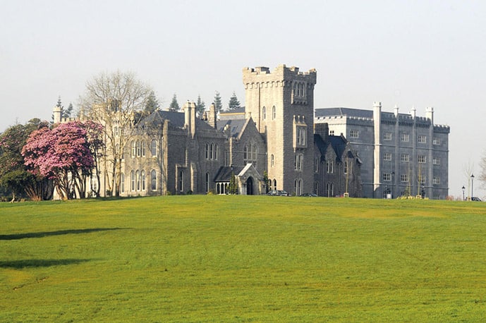 Kilronan castle hotel in Ireland