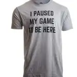 Light gray tshirt with funny sentence print men wear in Ireland