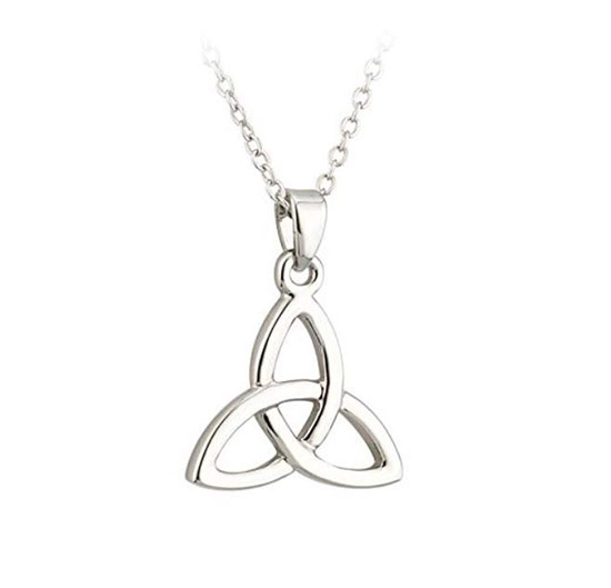 Silver Tara trinity knot pendant