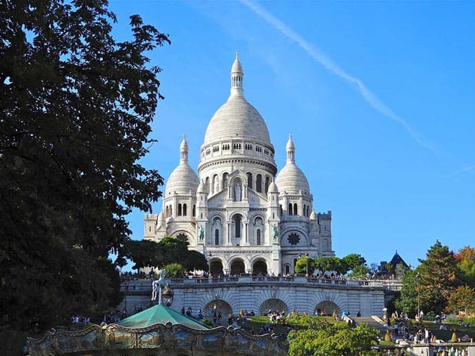 4 days in Paris, visit the Sacre Coeur