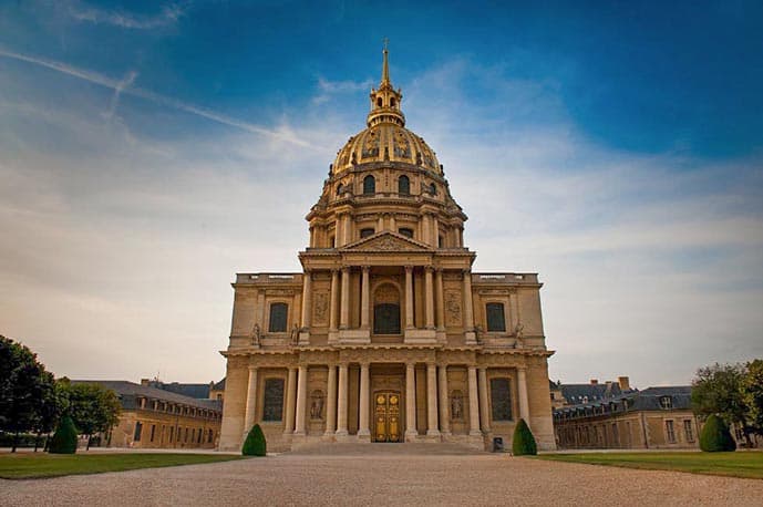 Four days in Paris, visit the Dome des Invalides