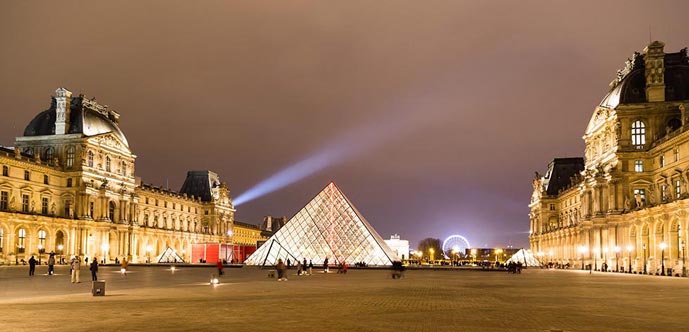 4 days in Paris, visit the Louvre Museum