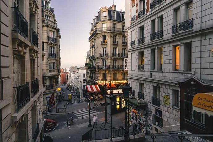 Four days in Paris, visit Montmartre