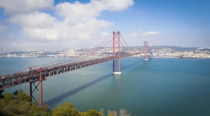 Lisbon or Porto: 25th April Bridge in Lisbon